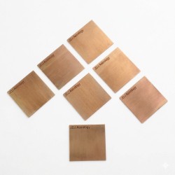 Pure Copper 1 Inch Square Pieces for Lal Kitab Remedy – Pack of 7 Pure Copper 1 Inch Square Pieces for Lal Kitab Remedy – Pack of 7